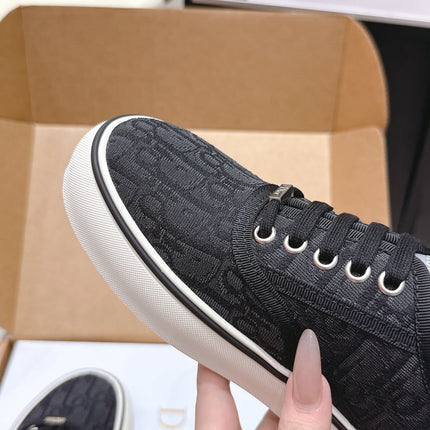 DIOR 26S SALTWIND SNEAKER IN BLACK FABRIC STYLE 5