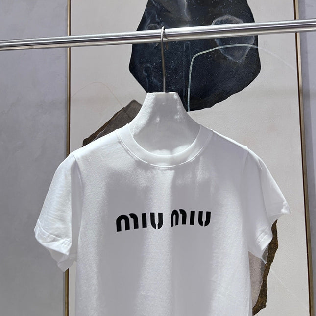 MIUMIU 26S CREWNECK T-SHIRT 1177