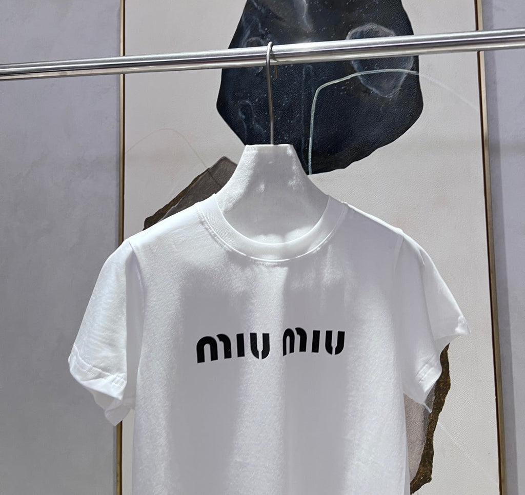 MIUMIU 26S CREWNECK T-SHIRT 1177