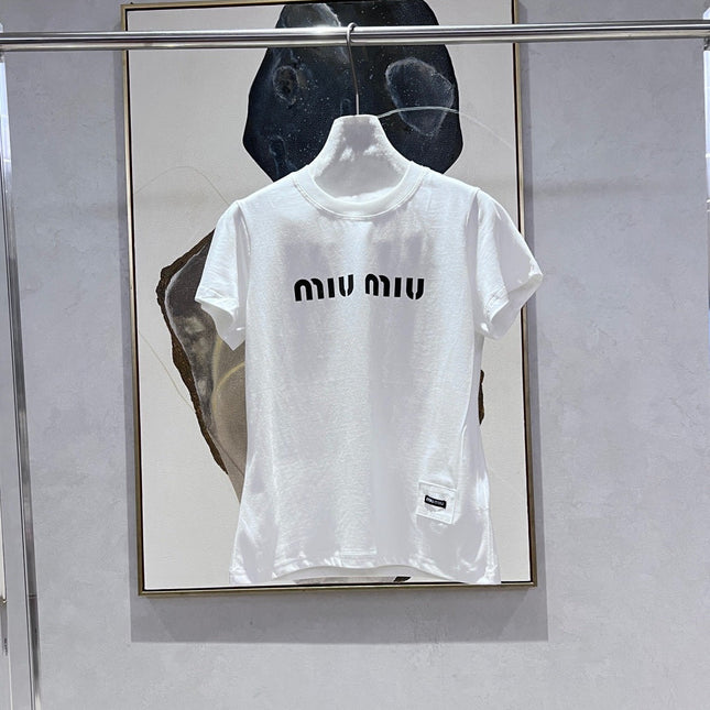 MIUMIU 26S CREWNECK T-SHIRT 1177