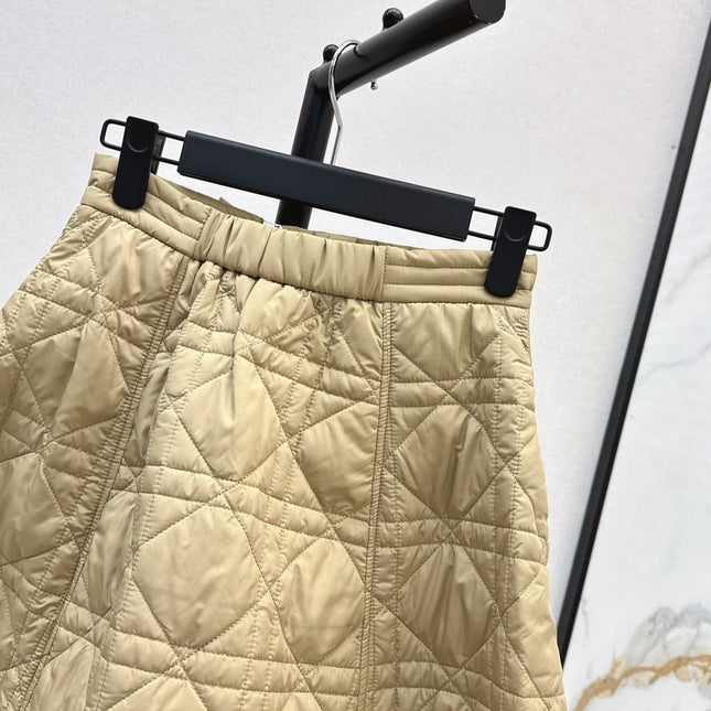 DIOR 25S QUILTED SHORT SKIRT 524