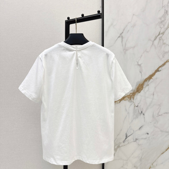 VALENTINO 26S PETER PAN COLLAR T-SHIRT STYLE 48