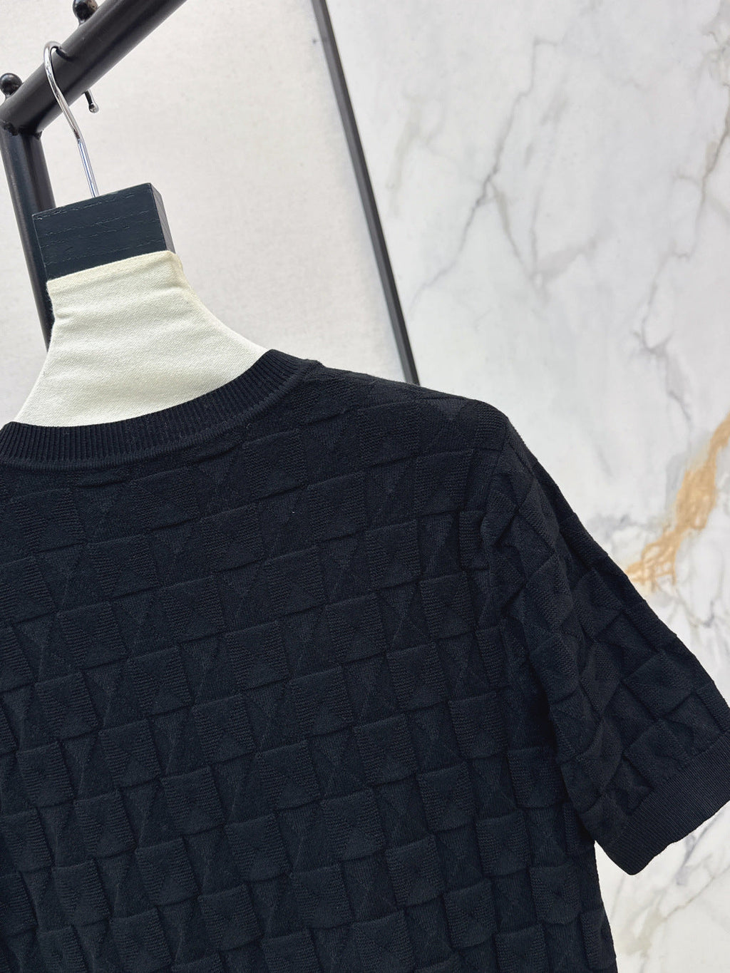 HERMES 26S SHORT SLEEVE SWEATER 546