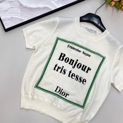 DIOR 26S SHORT-SLEEVE CREW NECK T-SHIRT 943