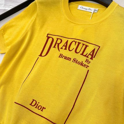 DIOR 26S SHORT-SLEEVE CREW NECK T-SHIRT 942