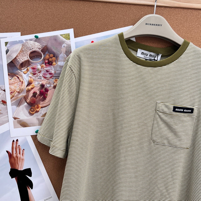 MIUMIU 26S SHORT SLEEVE T-SHIRT 1197