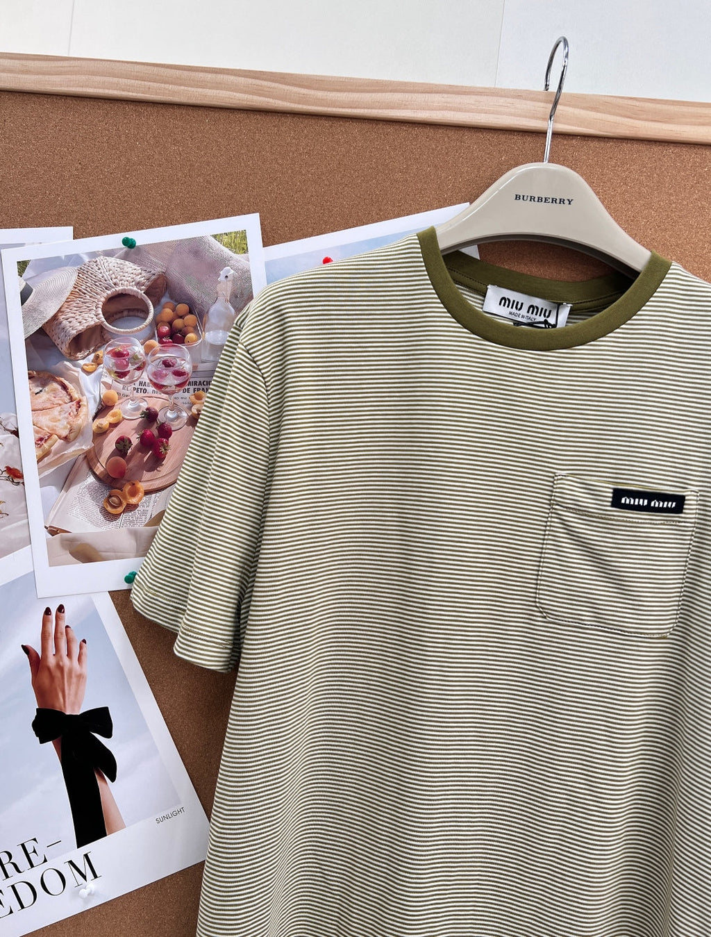 MIUMIU 26S SHORT SLEEVE T-SHIRT 1197