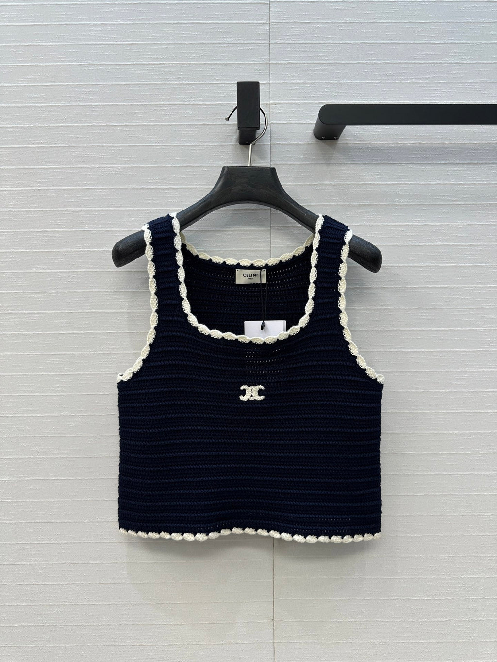 CELINE SLEEVELESS KNIT TOP 268312