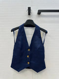 MAX MARA SLEEVELESS BLAZER 268179