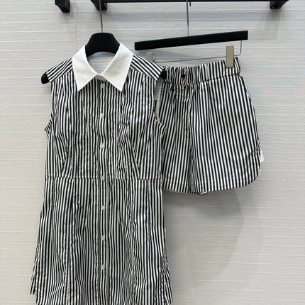 MAX MARA SHIRT AND SHORTS SET 268210