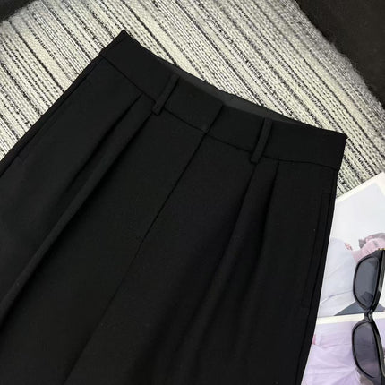 LOEWE STRAIGHT-LEG PANTS WITH EMBROIDERED LOGO 274390