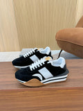 TOM FORD SNEAKERS IN BLACK SUEDE 432171