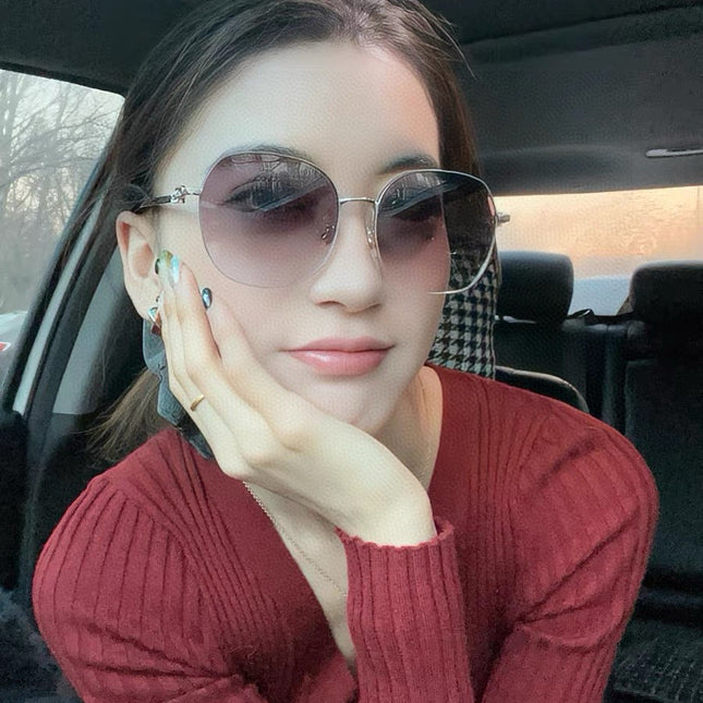 MONTAIGNE SUNGLASS CD0639 IN METAL