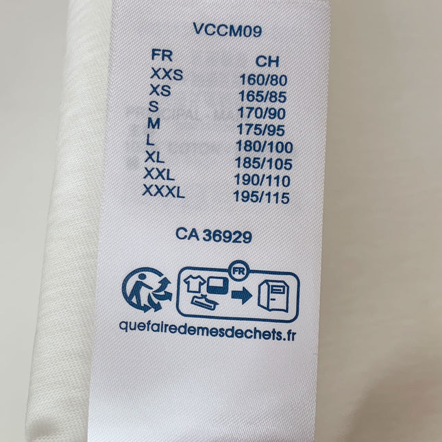 LV WHITE PURE COTTON FABRIC T-SHIRT 238884
