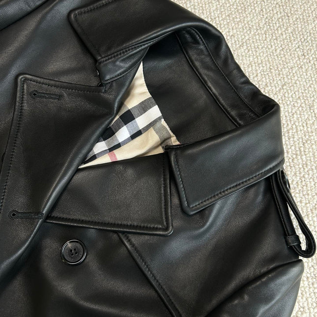 BURBERRY 25S LEATHER JACKET 244