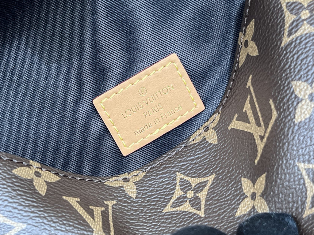 NANO DIANE 19 IN BROWN MONOGRAM CANVAS AND LEATHER TRIM