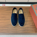LP SUEDE SUMMER WALK LOAFERS NAVY BLUE