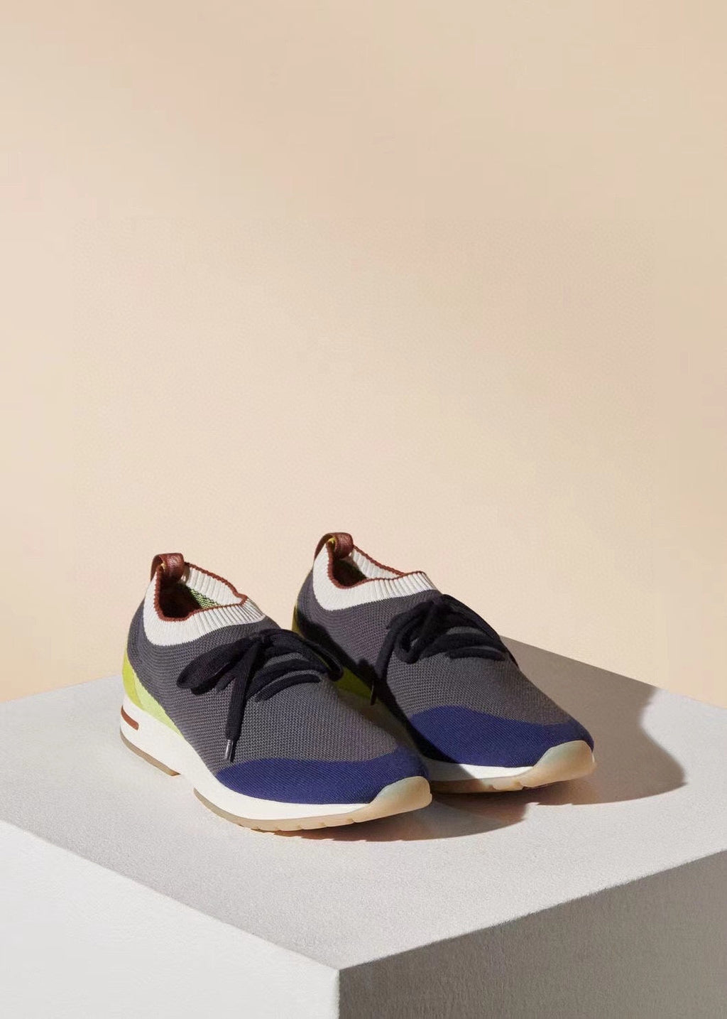 LP 360 LP FLEXY WALK SNEAKER NAVY AND GRAY CASHMERE