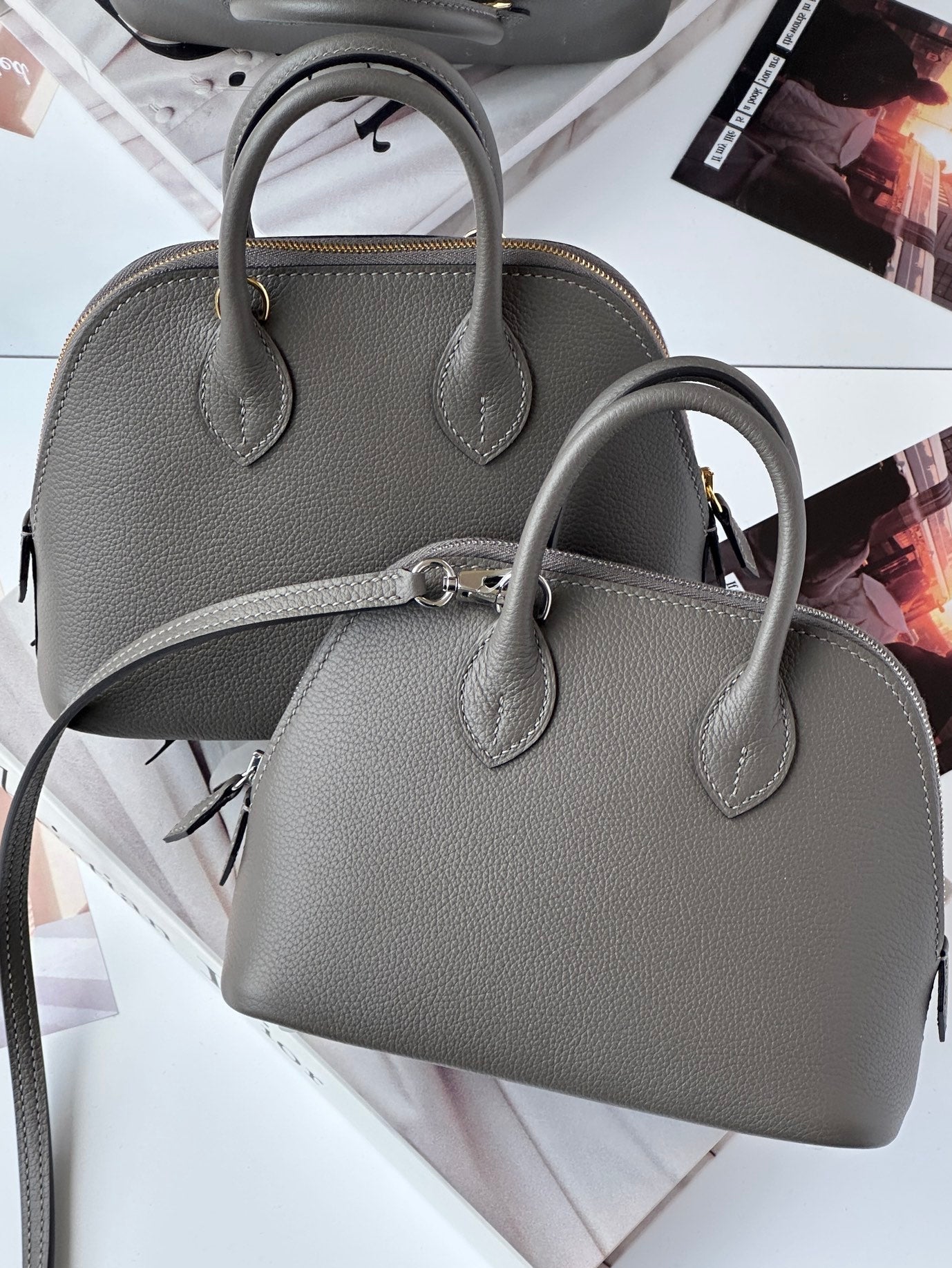 HM 25S BOLIDE 18 CM IN DARK GREY TOGO