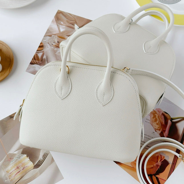HM 25S BOLIDE 18 CM IN CREAM WHITE TOGO