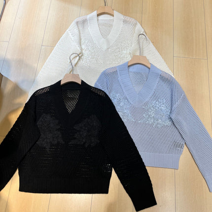 LP 26S V-NECK CASHMERE SWEATER 630