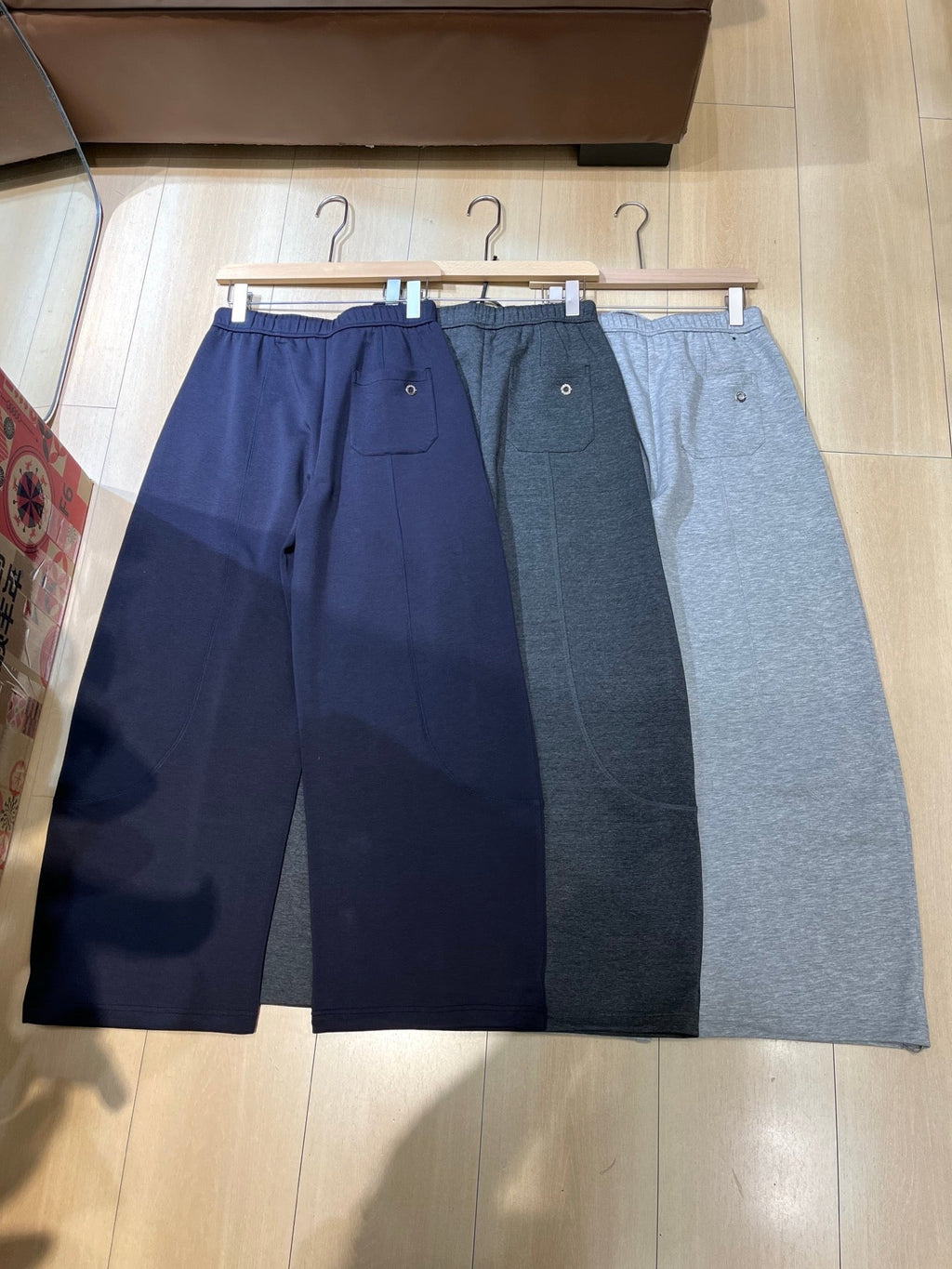 LORO PIANA 26S BARREL LEG WIDE PANTS 853