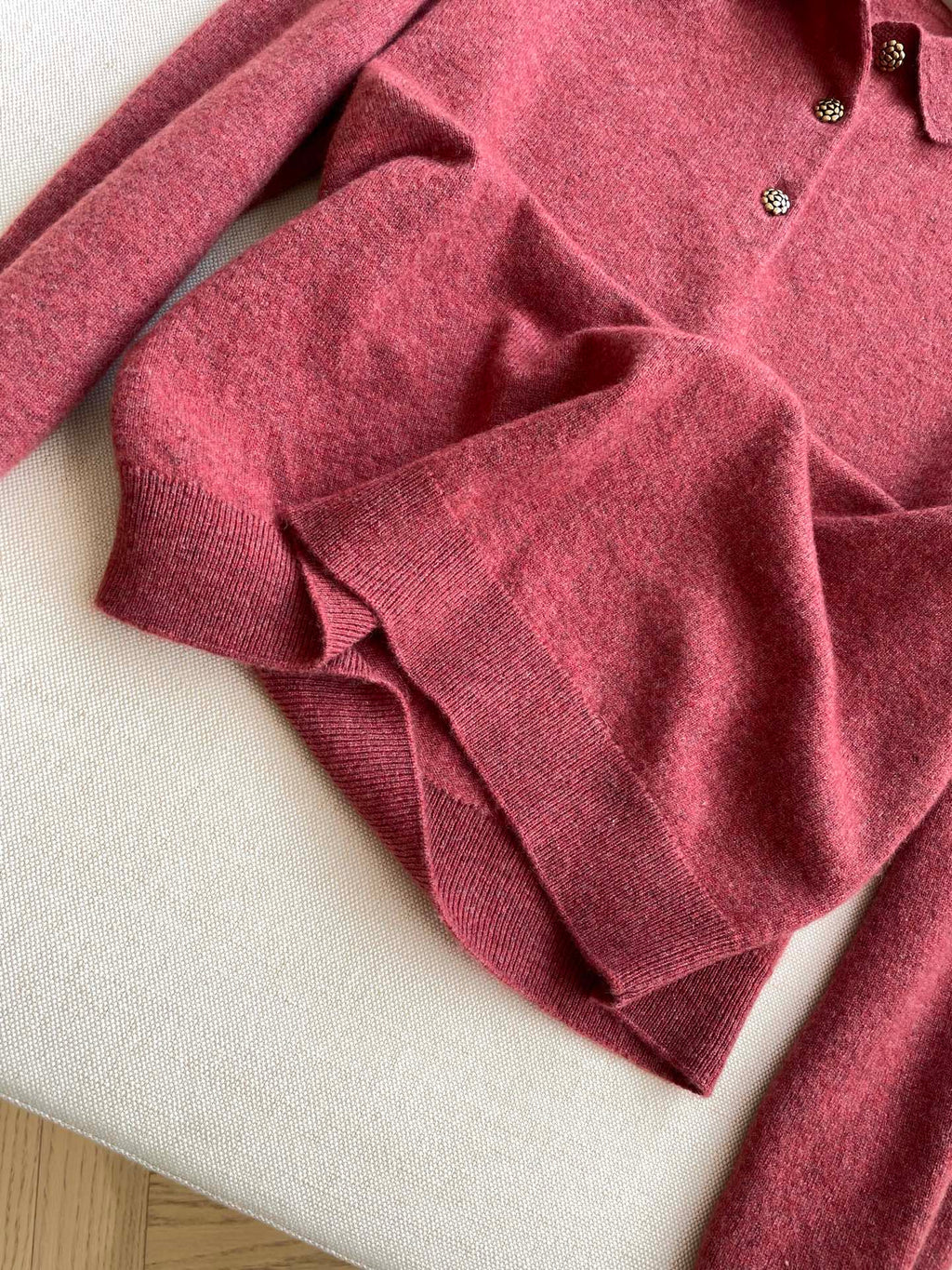 LP 26S LONG-SLEEVE POLO SWEATER 469
