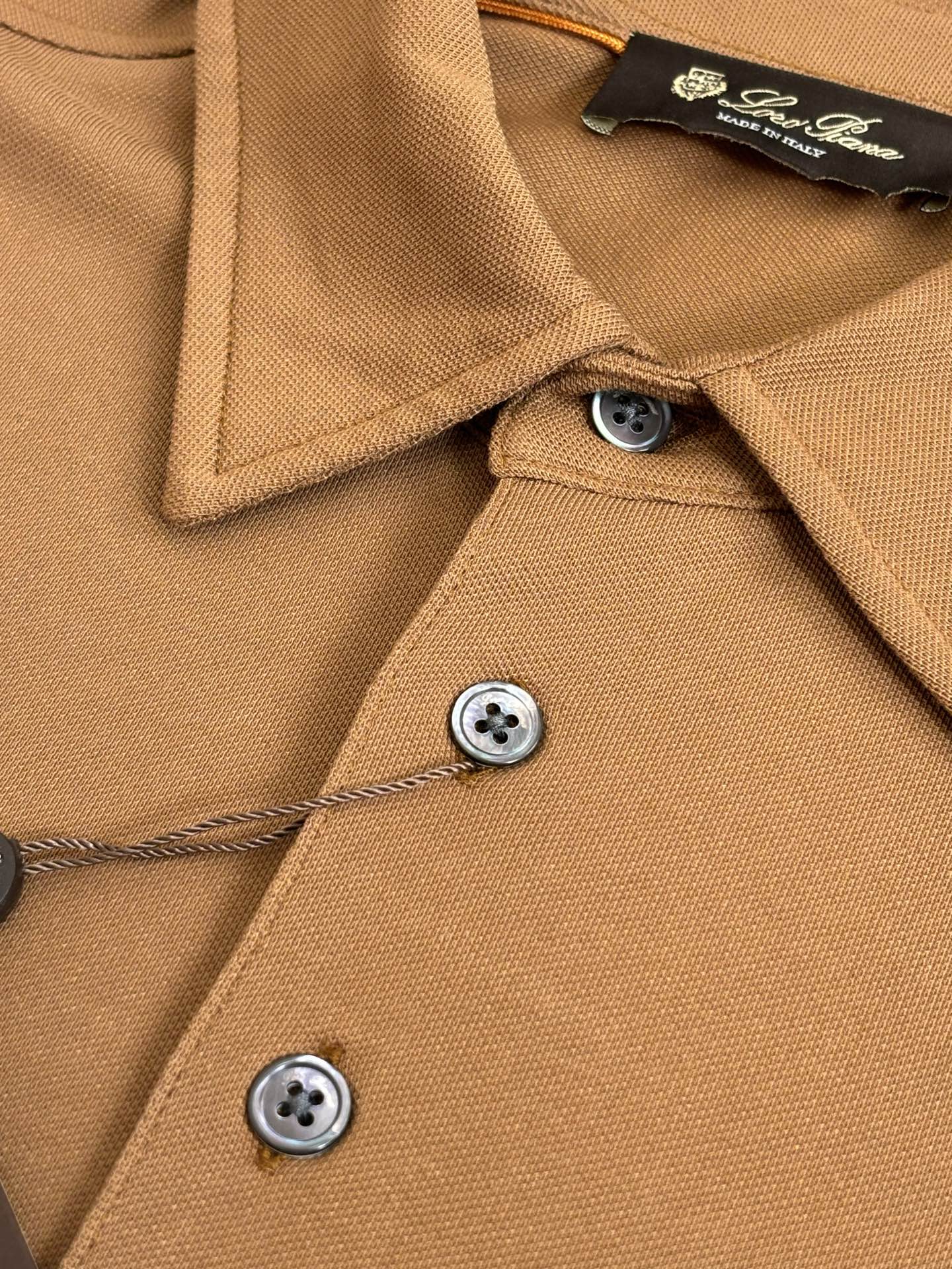 LORO PIANA 26S SHORT SLEEVE POLO SHIRT 728