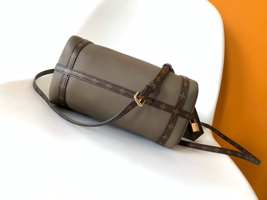 LV SMALL EXPRESS TRAVEL 26 IN BROWN CALFSKIN