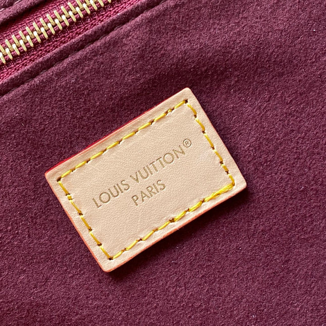 LV AGAIN BRAIDED HANDLE BAG 53 IN BROWN MONOGRAM CANVAS