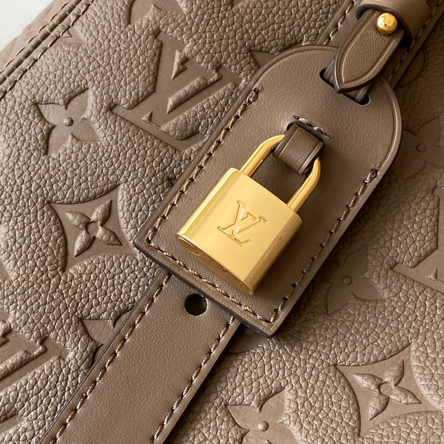 LV 26S ALL IN ONE BAG 56 IN TAUPE BROWN MONOGRAM EMPREINTE LEATHER