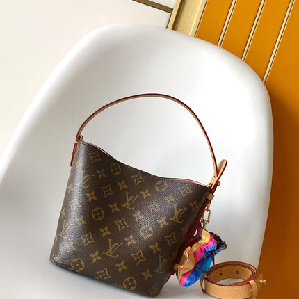LV 26S ALL IN BB BAG 18 IN DARK BROWN MONOGRAM CALFSKIN GOLD HARDWARE