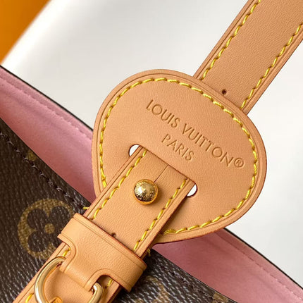 LV 26S ALL IN BB BAG 18 IN DARK BROWN MONOGRAM CALFSKIN GOLD HARDWARE