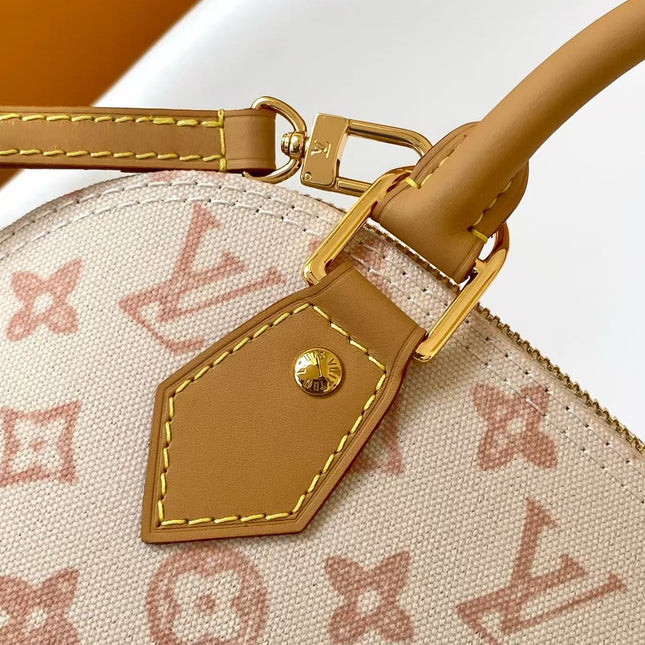 LV 26S ALMA BB BAG 23 IN BEIGE MONOGRAM CANVAS