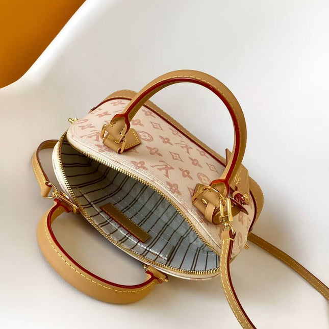 LV 26S ALMA BB BAG 23 IN BEIGE MONOGRAM CANVAS