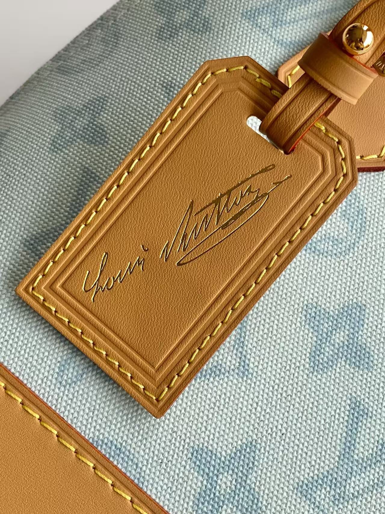 LV 26S ALMA BB BAG 23 IN LIGHT BLUE MONOGRAM CANVAS