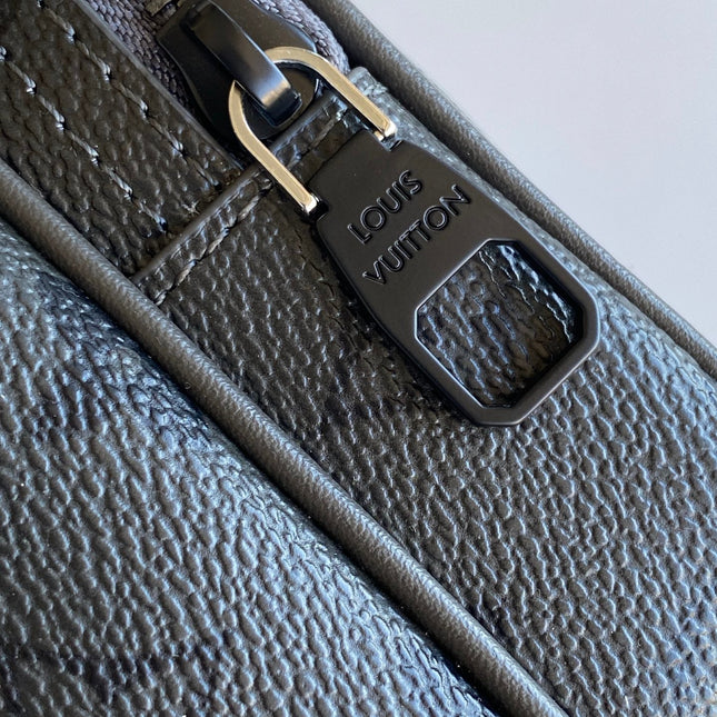 LV 26S CROSSBODY BAG 25 IN TAUPE BROWN CANVAS FABRIC