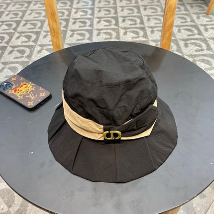 DIOR 26S LOGO BOW BUCKET HAT STYLE 39