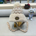 BEANIE HAT IN COLORFUL WOOL 400958