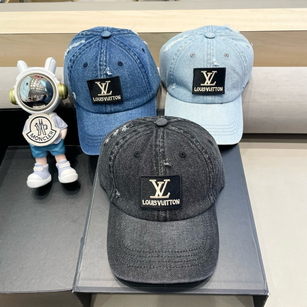 BASEBALL CAP IN LIGHT BLUE DENIM 406959