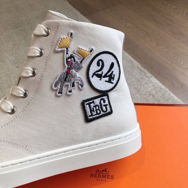 HM ILLICO SNEAKER WHITE DENIM