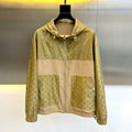 LV MONOGRAM WINDBREAKER STRAW AND TEAK 238898