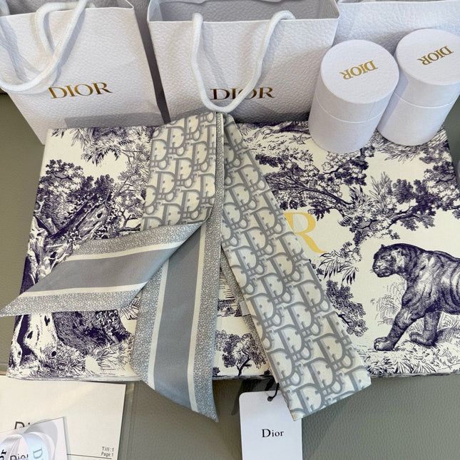 DIOR 26S SCARF 105CM IN SILK 313072