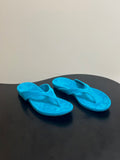 LP 26S THONG SANDALS IN BLUE SUEDE