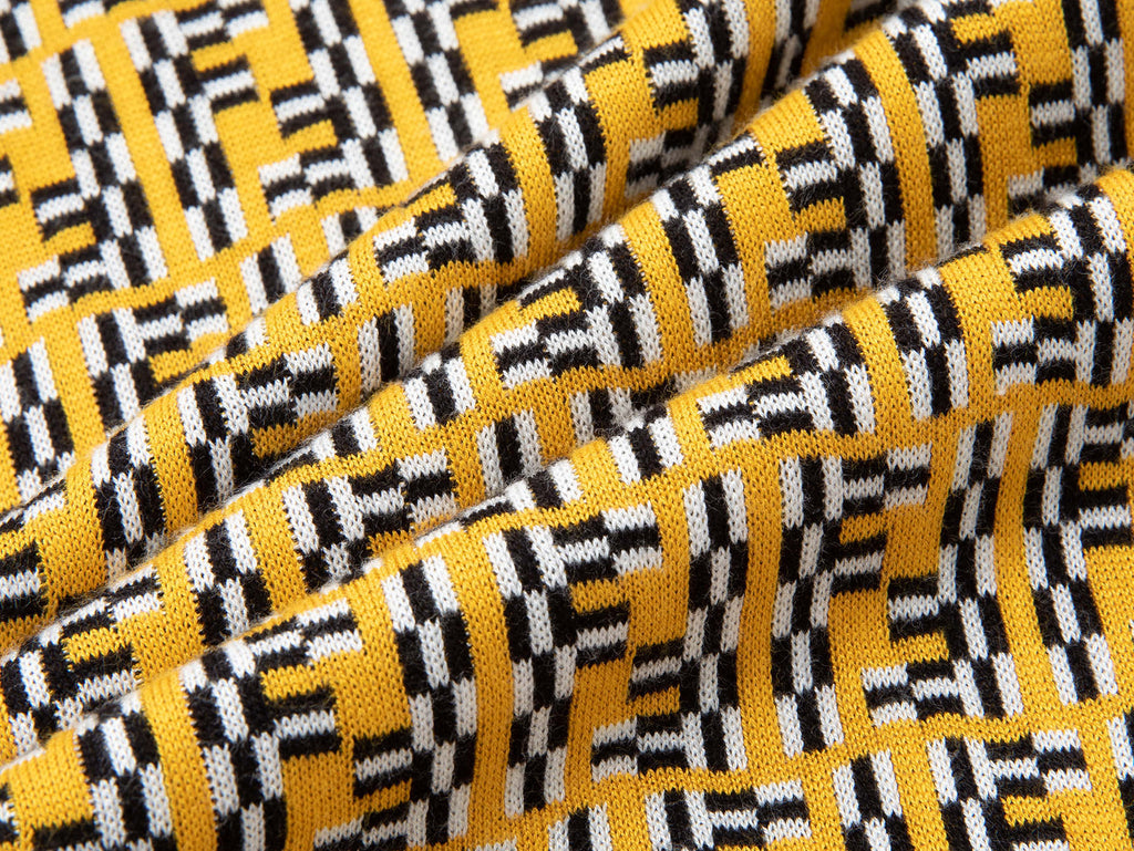 FENDI 26S SHORT SLEEVE KNIT POLO 218