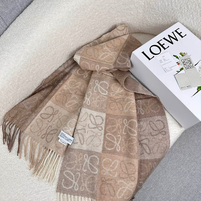 LOEWE 25S SCARF 200 IN CASHMERE 854511