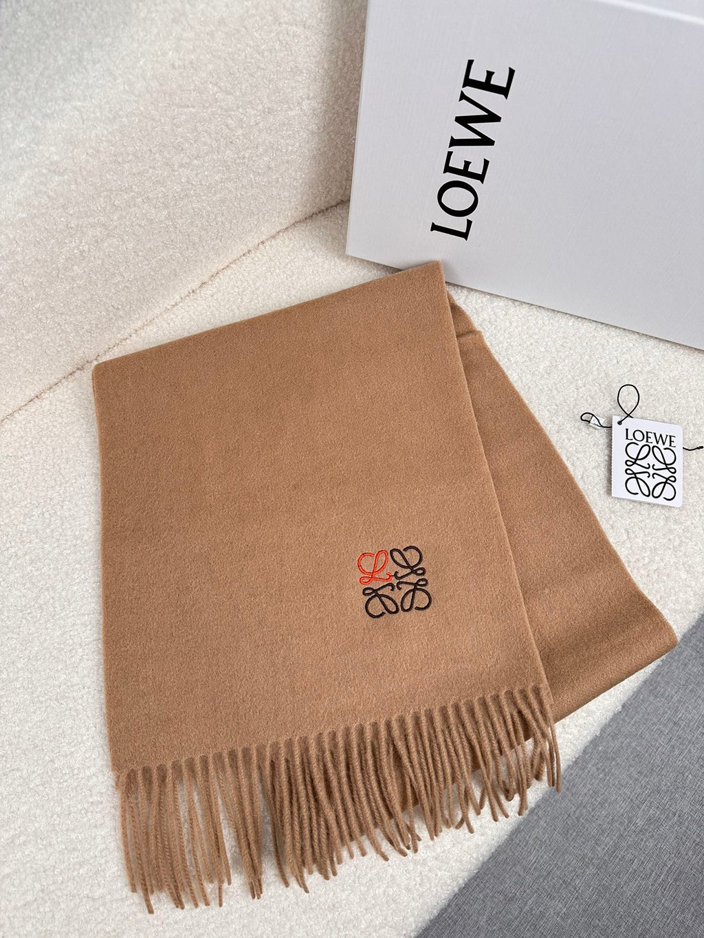 LOEWE 25S SCARF 180 IN CASHMERE 854507