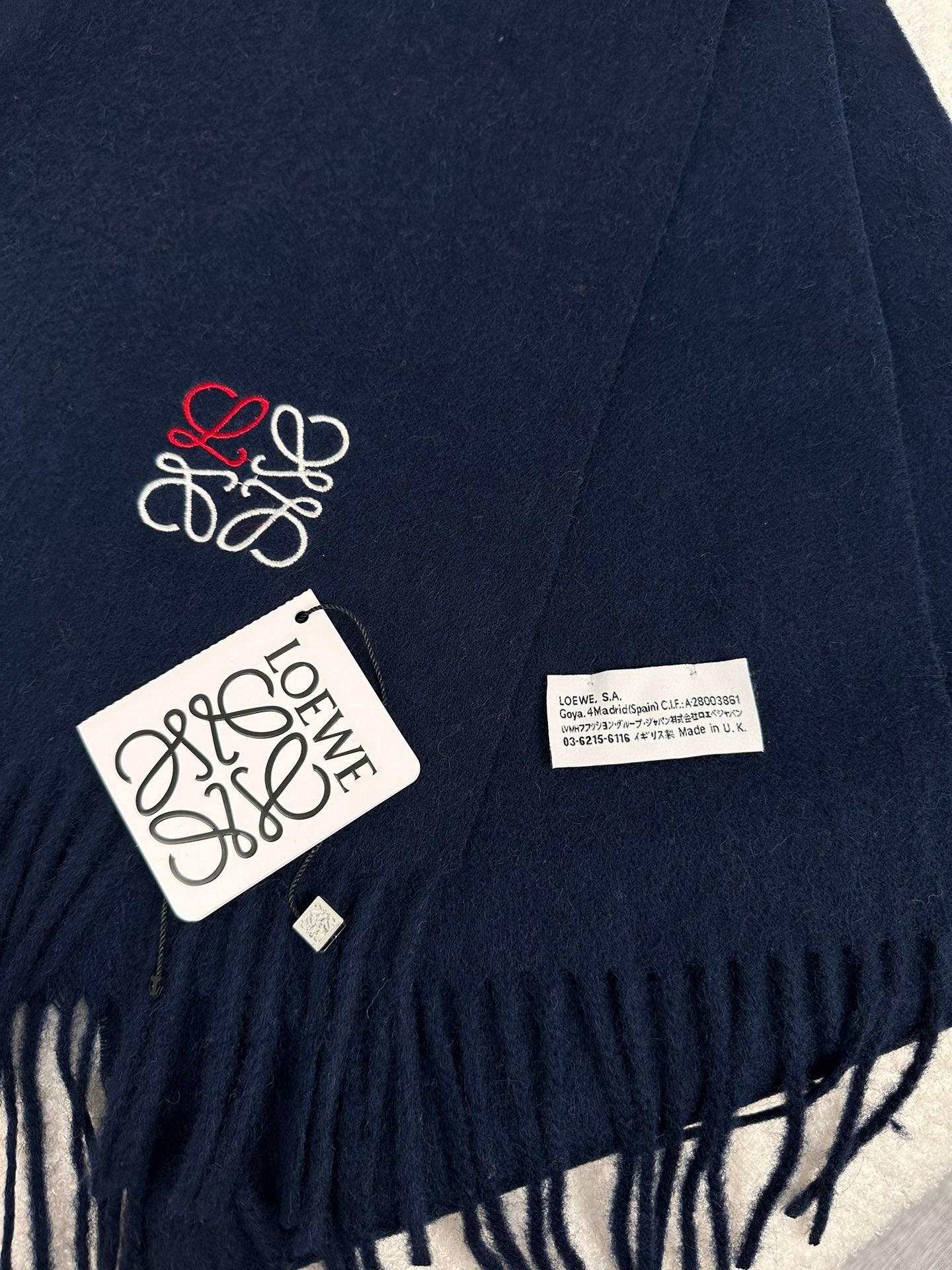 LOEWE 25S SCARF 180 IN CASHMERE 854506