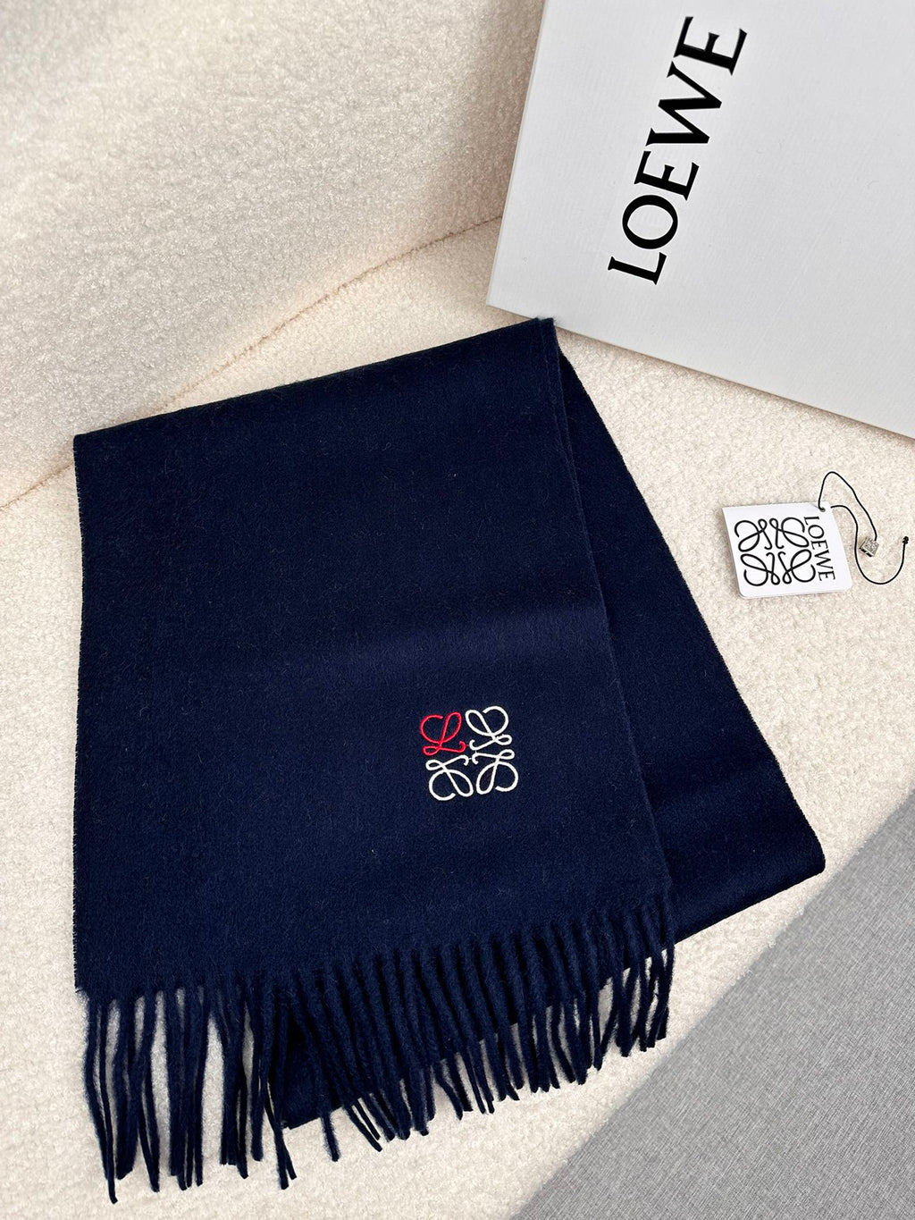 LOEWE 25S SCARF 180 IN CASHMERE 854506