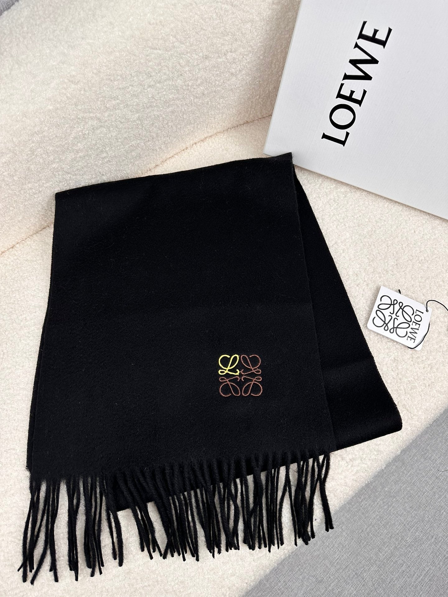 LOEWE 25S SCARF 180 IN CASHMERE 854508